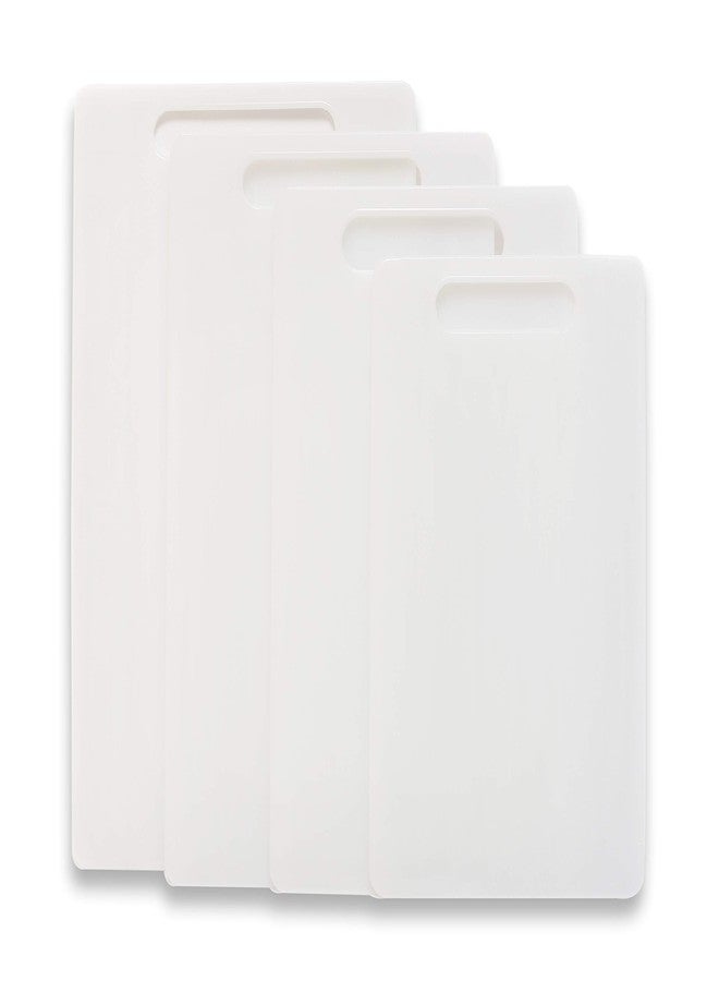 PRIZMA Slim White Plastic Chopping Cutting Board for Kitchen Vegetables, Fruits & Cheese, �Anti-Microbial - Image 5